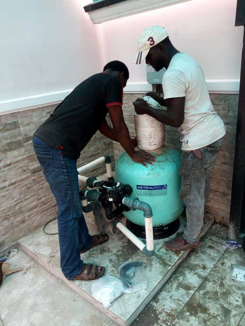 Indoor Training Pool by AquaCrystal Craft Ltd Nigeria