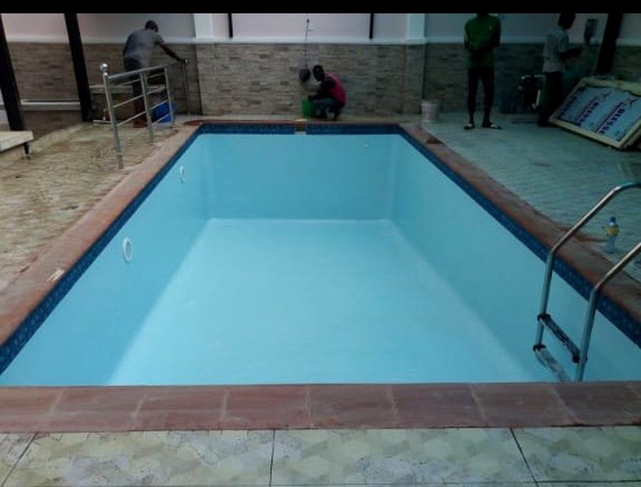 Concrete Pool Project by AquaCrystal Craft Ltd Nigeria